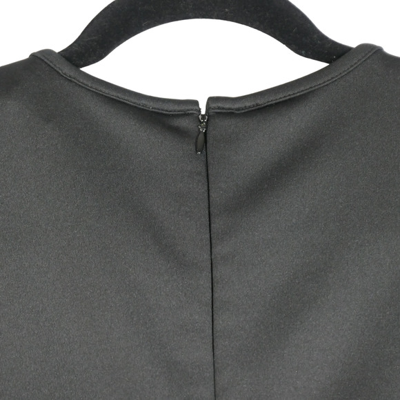 Calvin Klein Dress Womens Size 2 Fitted Pencil Bodycon Stretch Slimming Embossed - Picture 6 of 10